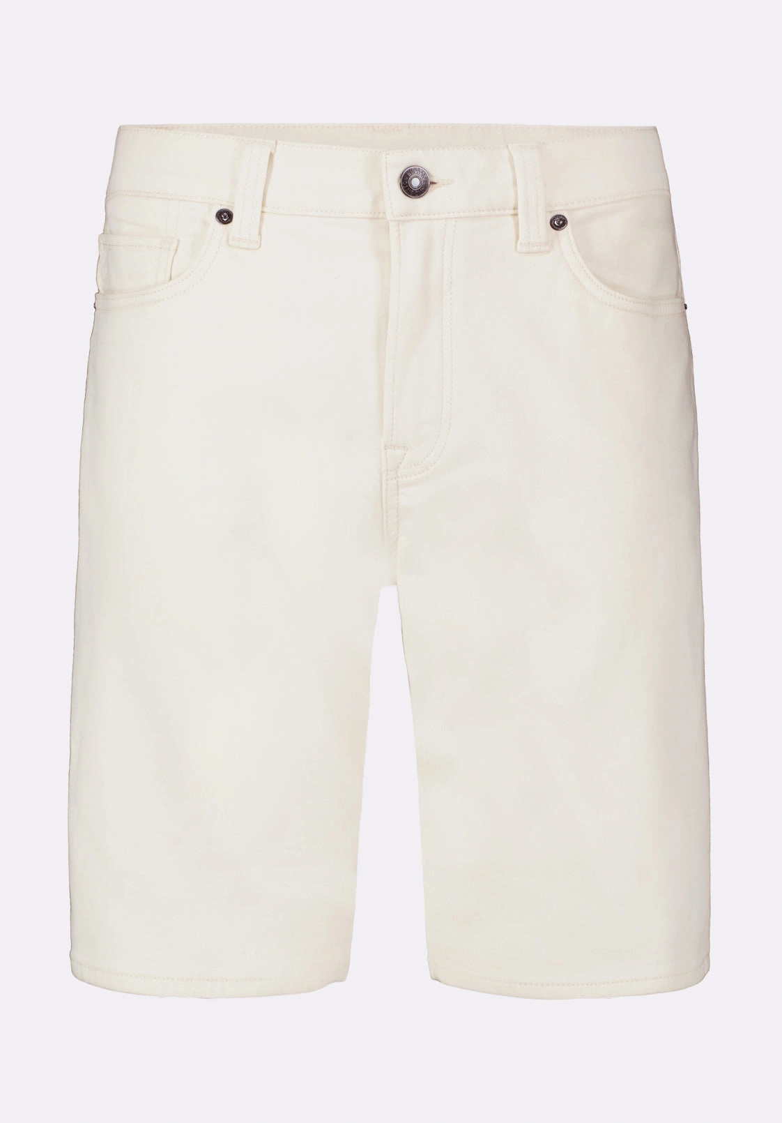 Relaxed Straight Dean Men's Freedom Flex Shorts, Vanilla White - BM26067 Performance Comfort