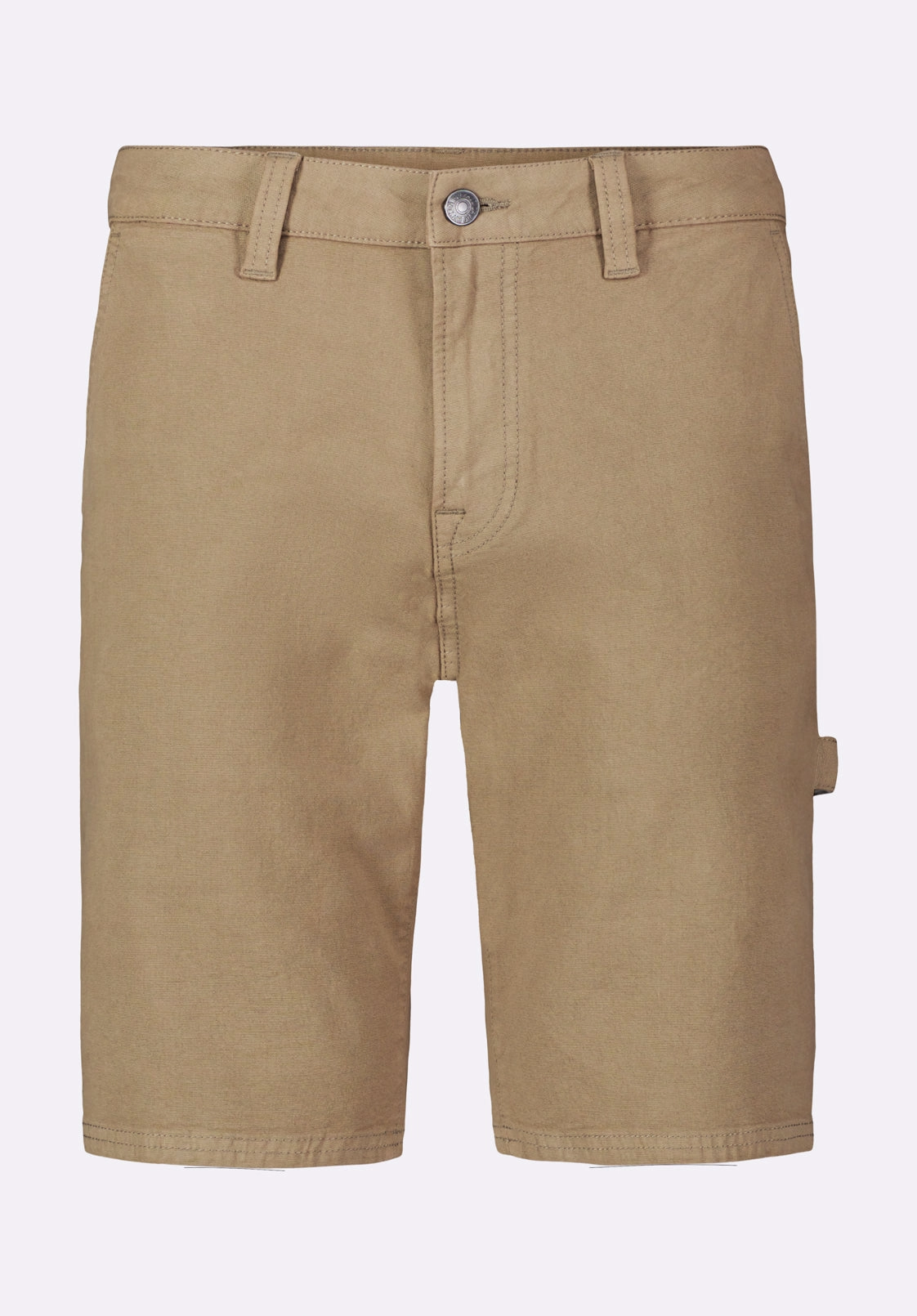 muted colors mesh ventilation Relaxed Straight Dean Men's Utility Cargo Shorts, Dark Beige - BM26076