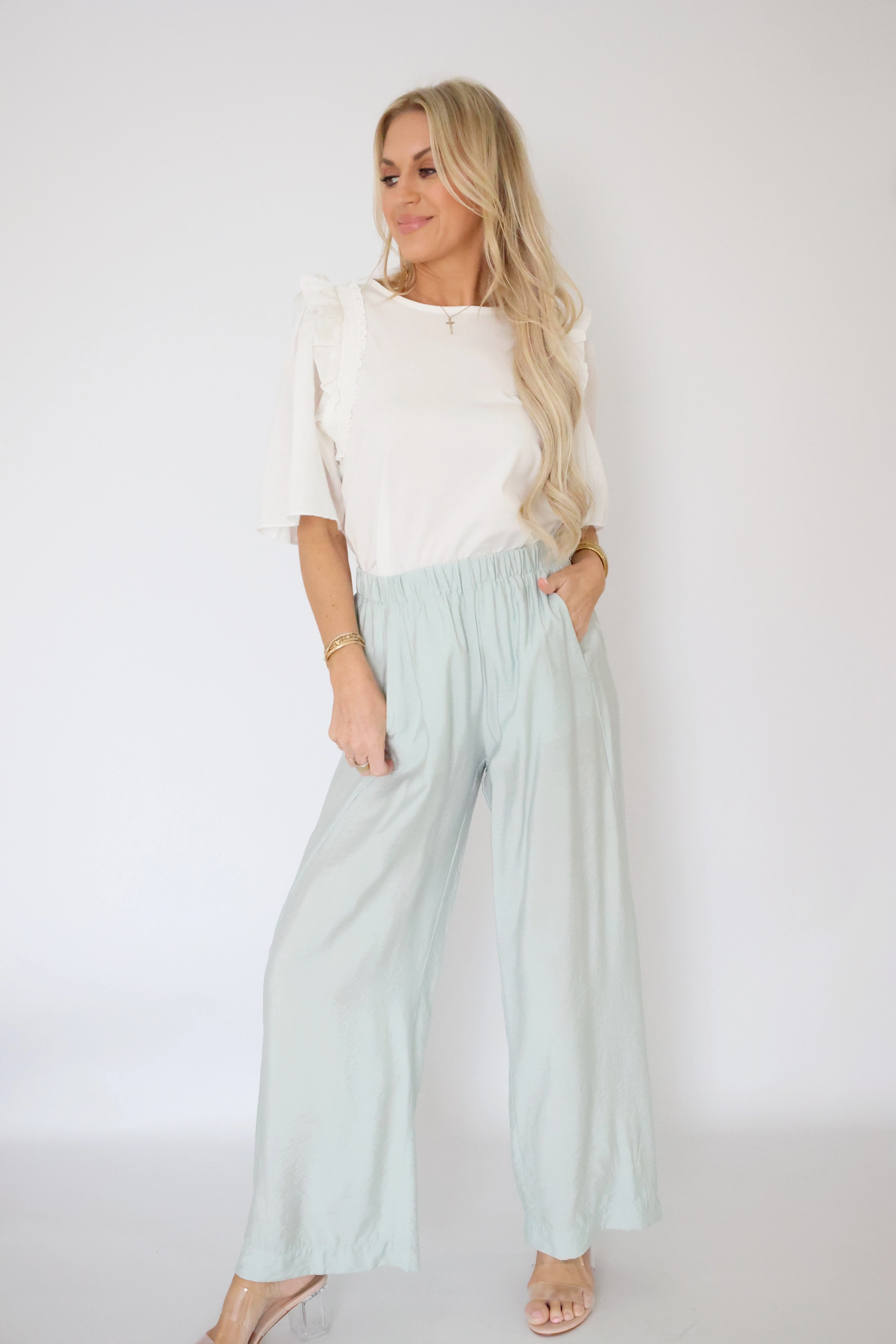 RegularFit Paris Lounge Pant - Aquamarine (FINAL SALE)