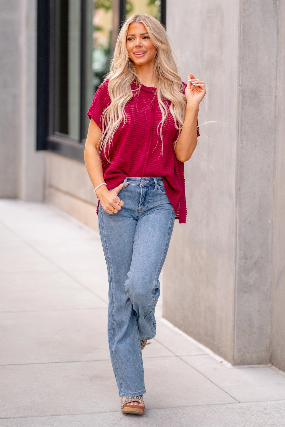 Remmy Mid Rise Straight Fit Regular & Plus Sizes Effortless Look