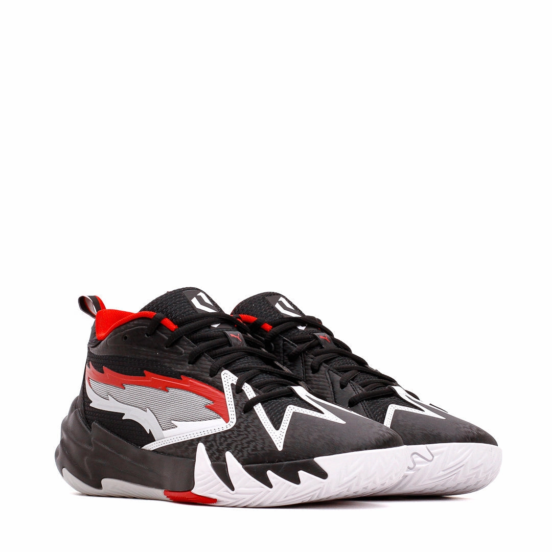 Puma Basketball Men Scoot Zeros O.D.D. CITY Black 310901-01 Long-Term Durability Ventilated Footbed