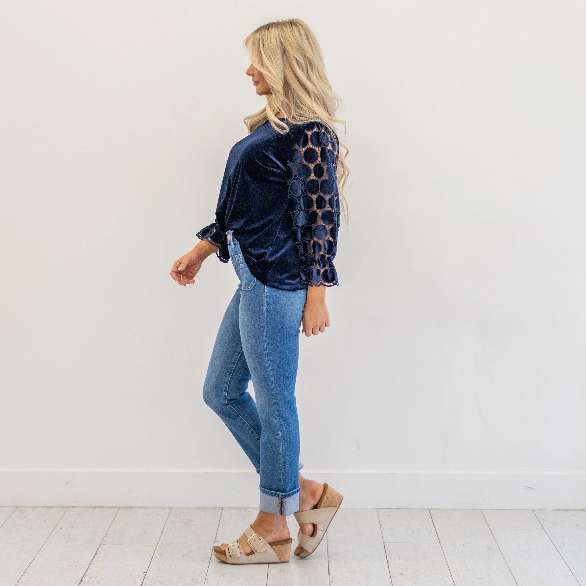 Everyday Classic Wear Comfy Total Fit Carolina High Rise Cuffed Straight Leg Regular & Plus Sizes