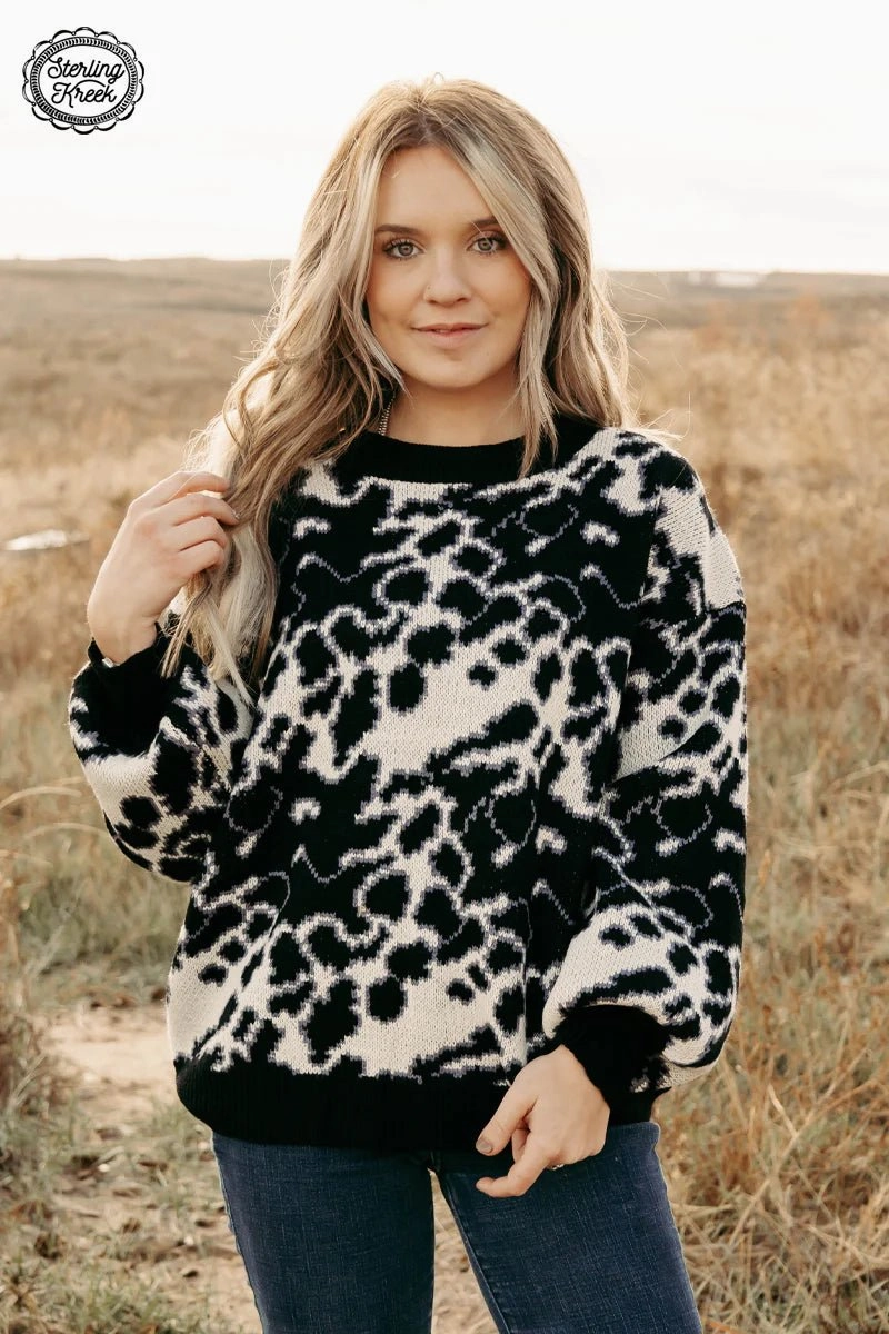 Reflective details Roaming Hills Sweater