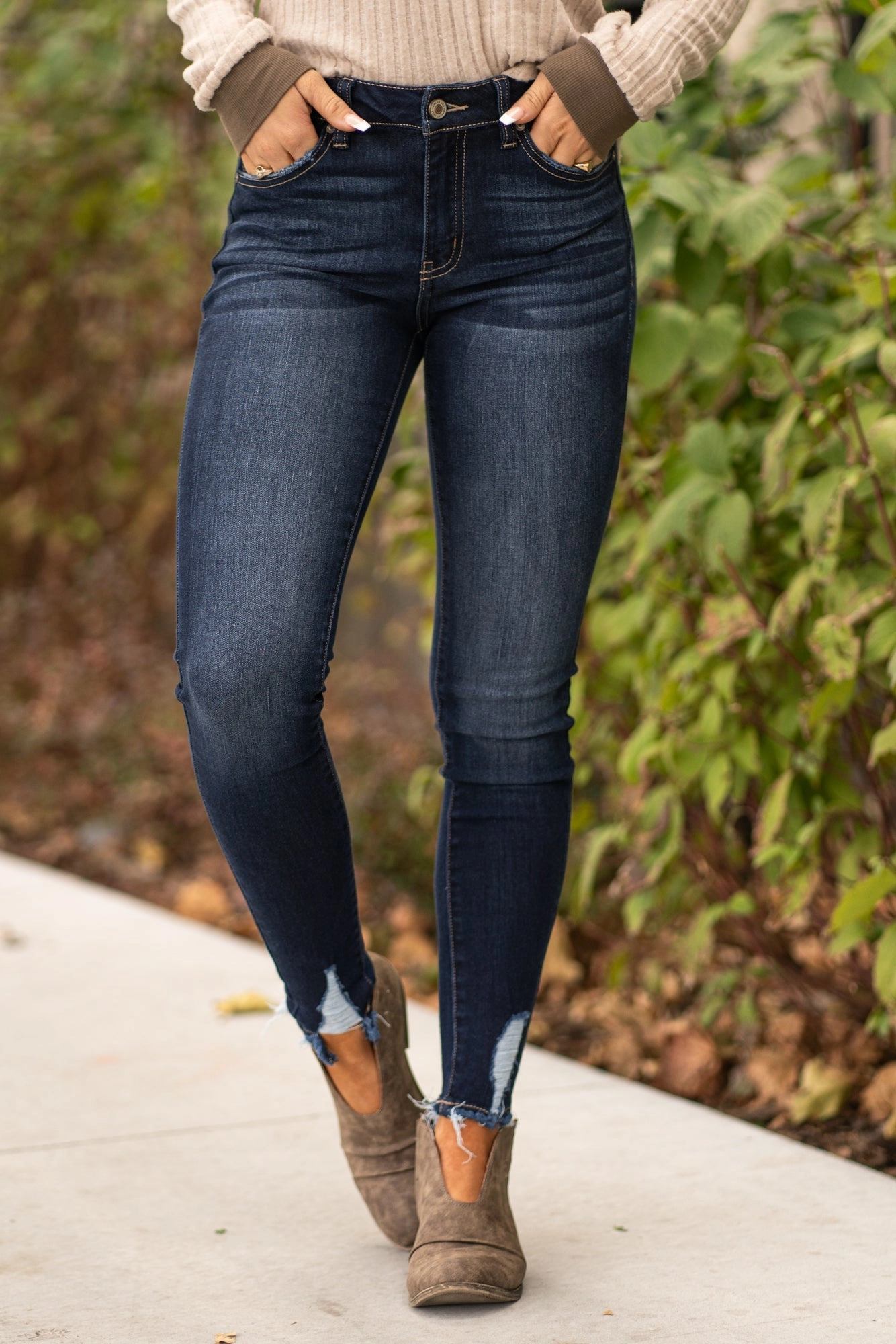 Durable Weave Audrey High Rise Skinny Regular & Plus Sizes