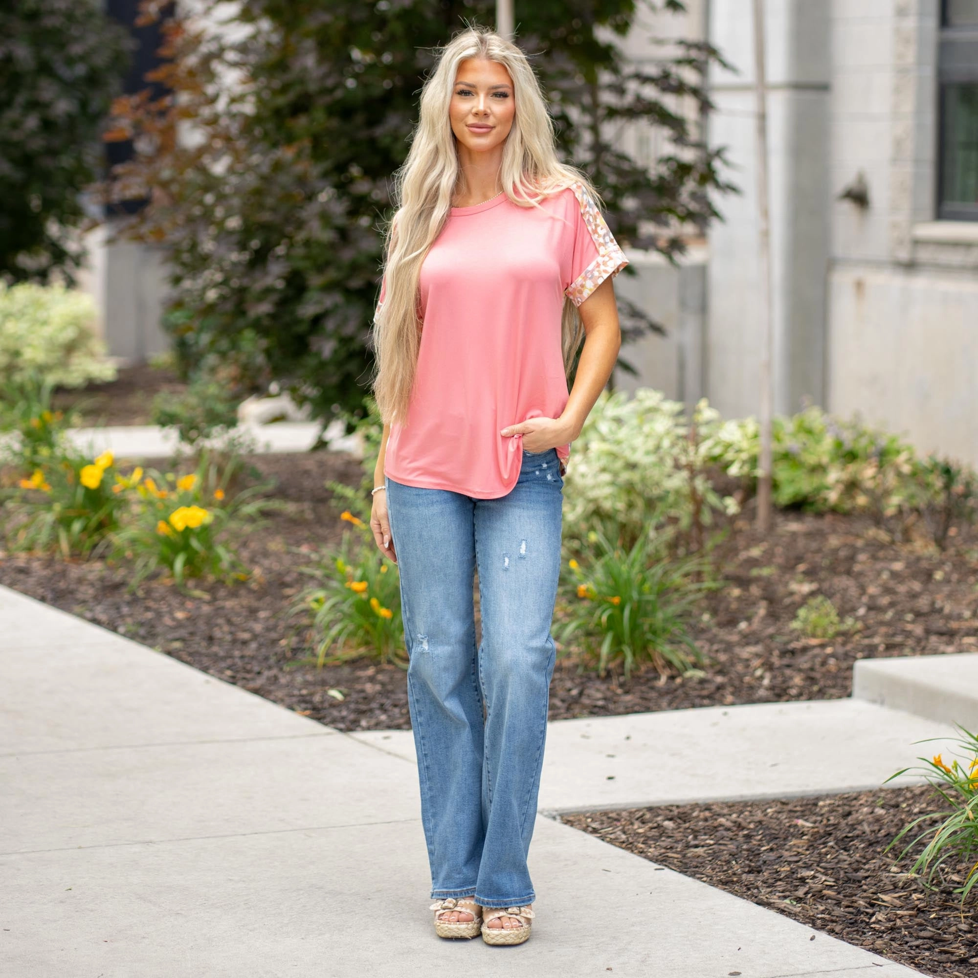 Haven High Rise Stretch Wide Jeans Regular & Plus Sizes Weekend Warrior Earthy