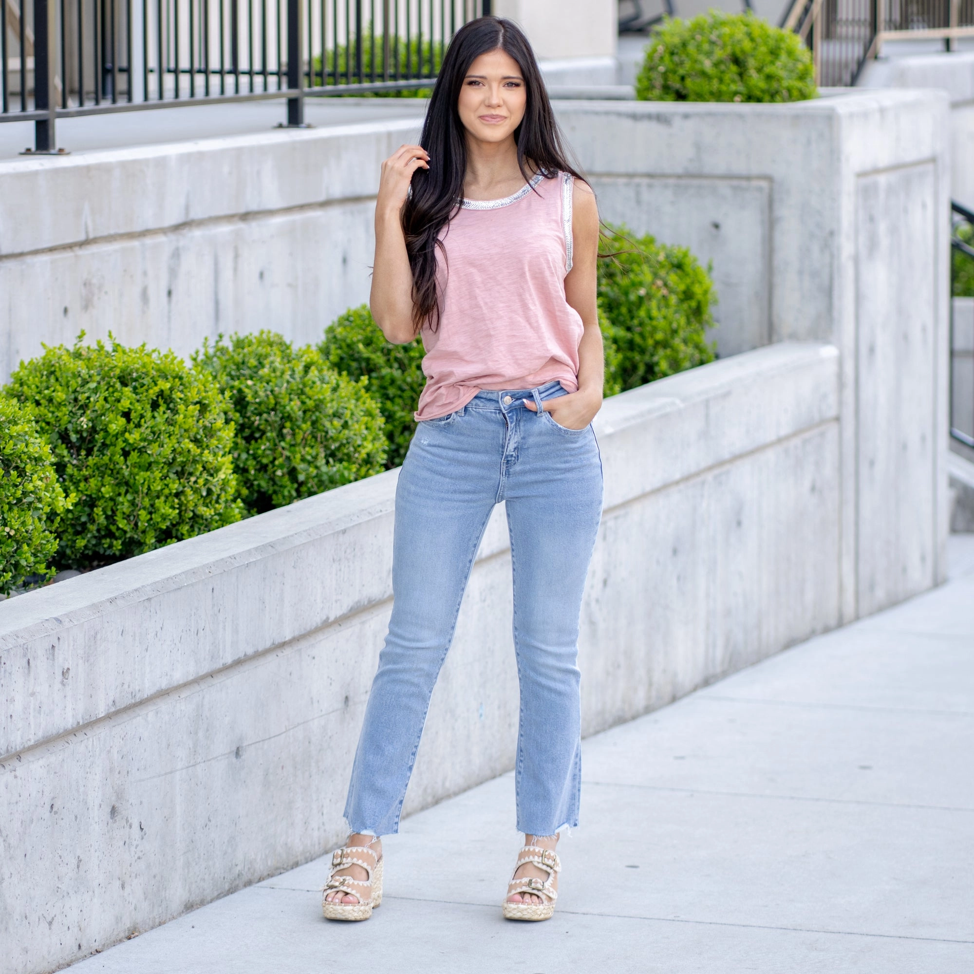 Chic Design Style Ambient High Rise Kick Flare Regular & Plus Sizes