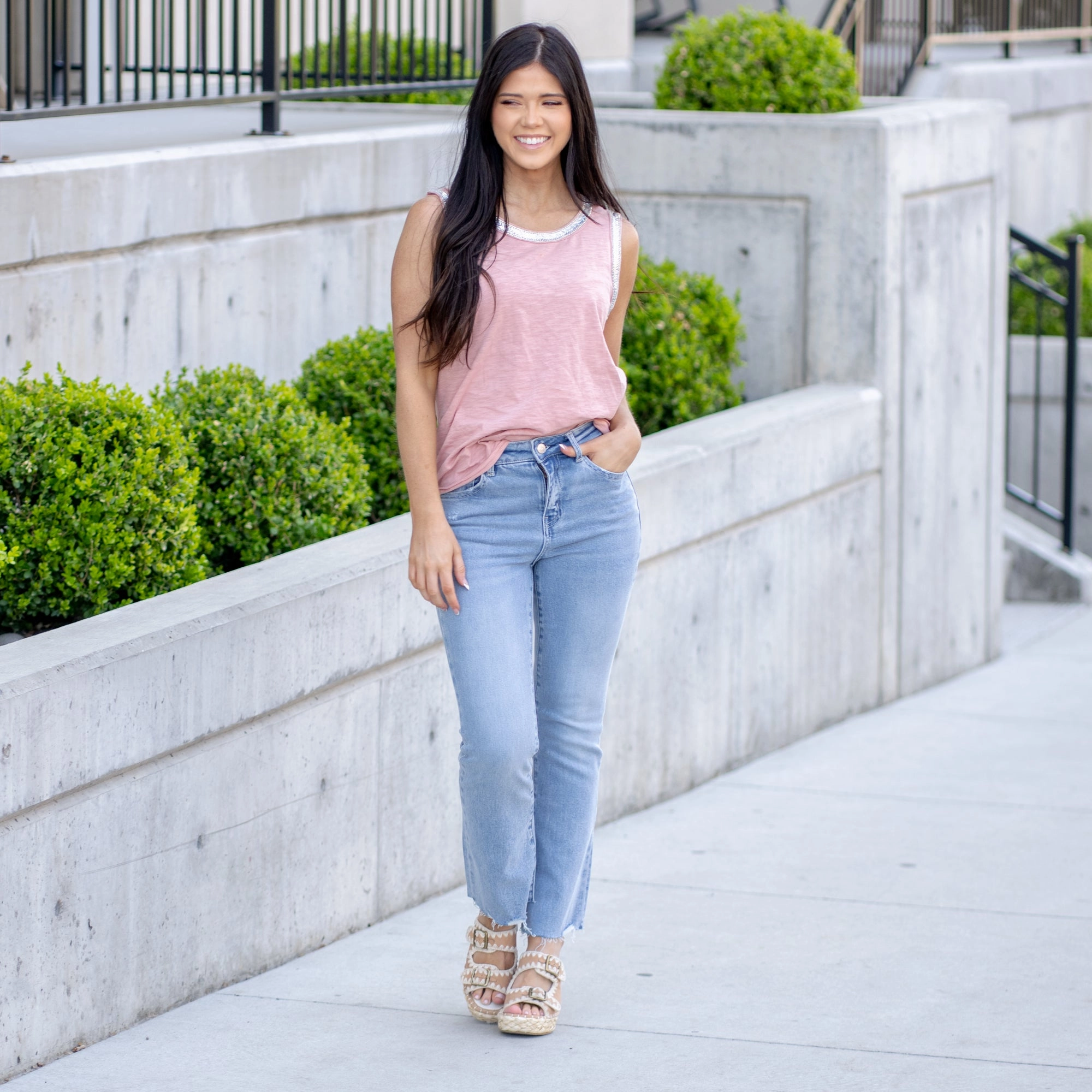 Ambient High Rise Kick Flare Regular & Plus Sizes Student Outfit Streetwear Fan