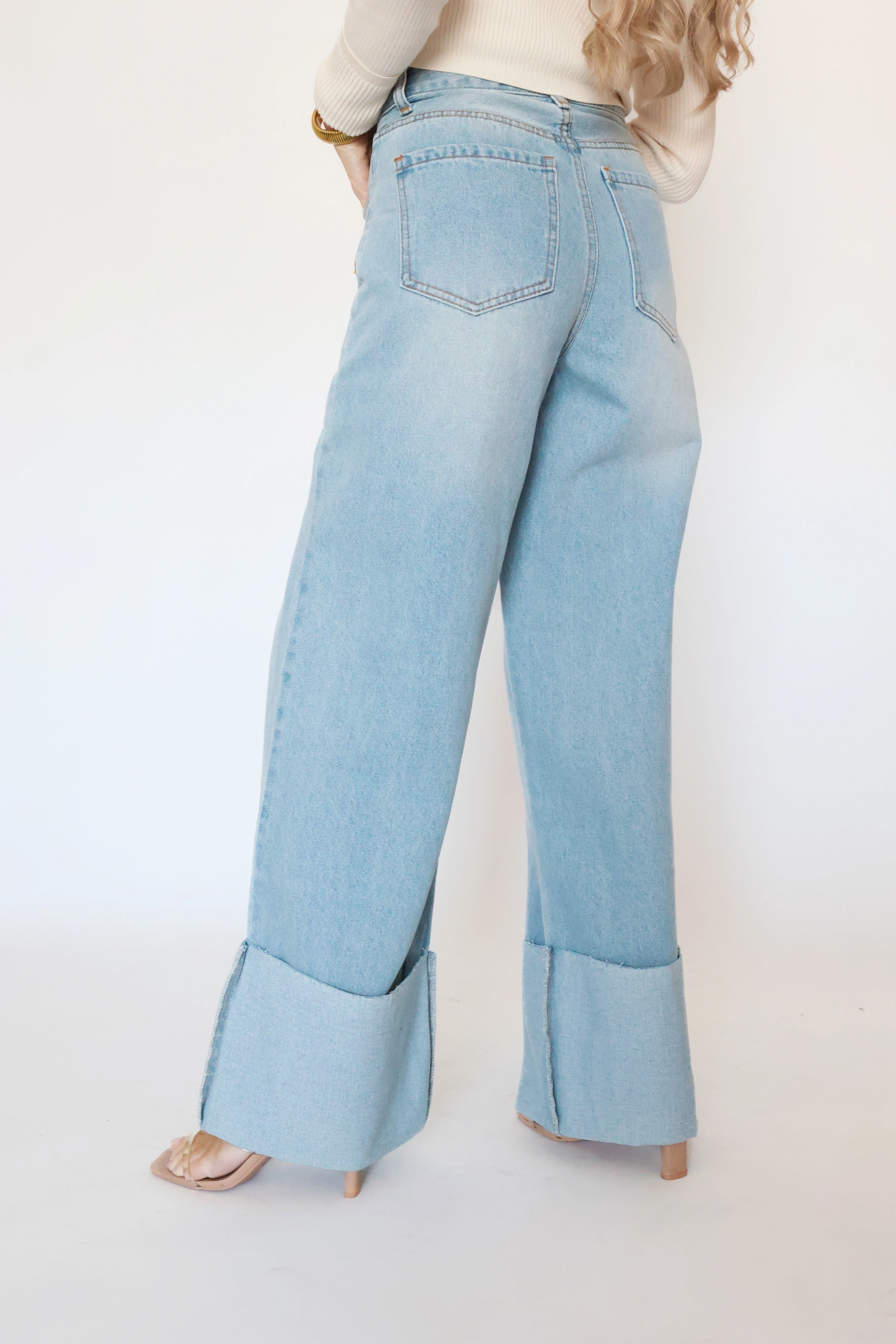 Easy Pair Smooth Feel Beth Wide Leg Jean