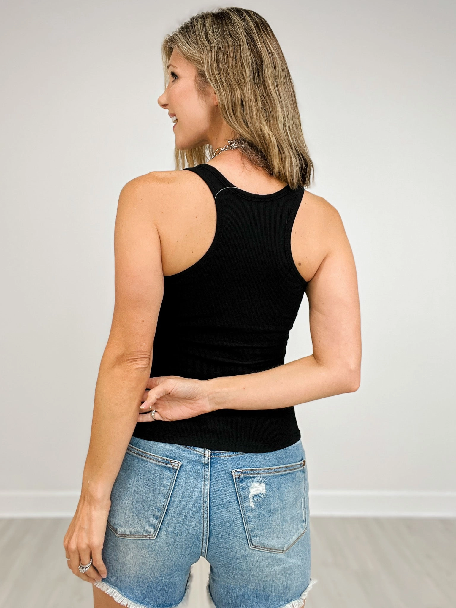 Scoop Neck Brami Tank NonChafingEdges SunProtective