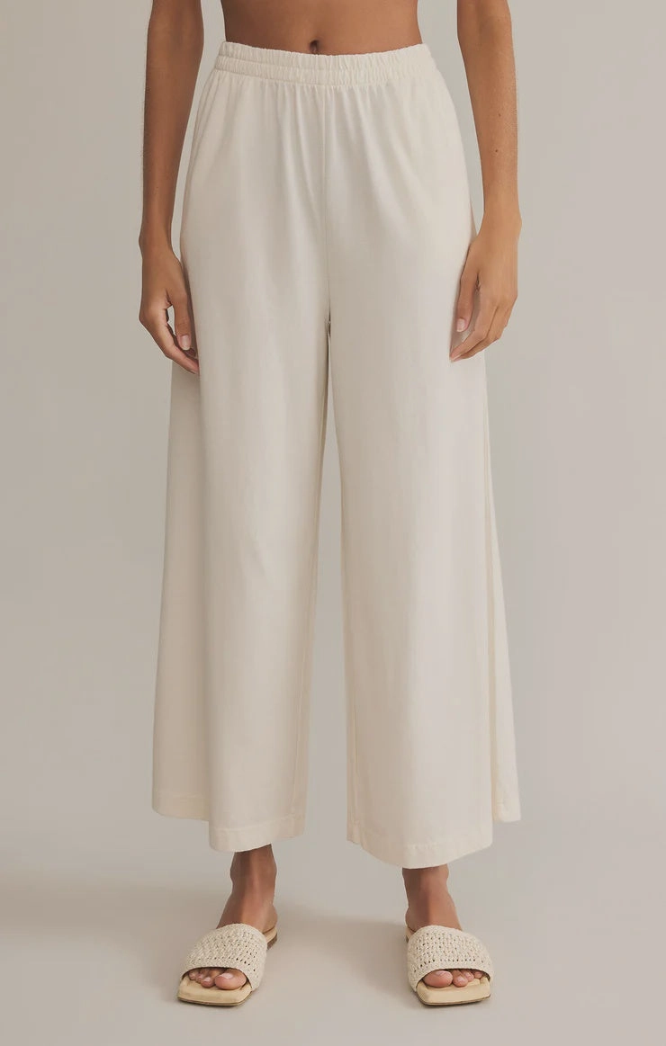 Chill Comfort Wear Scout Jersey Flare Pant - Sea Salt (FINAL SALE)