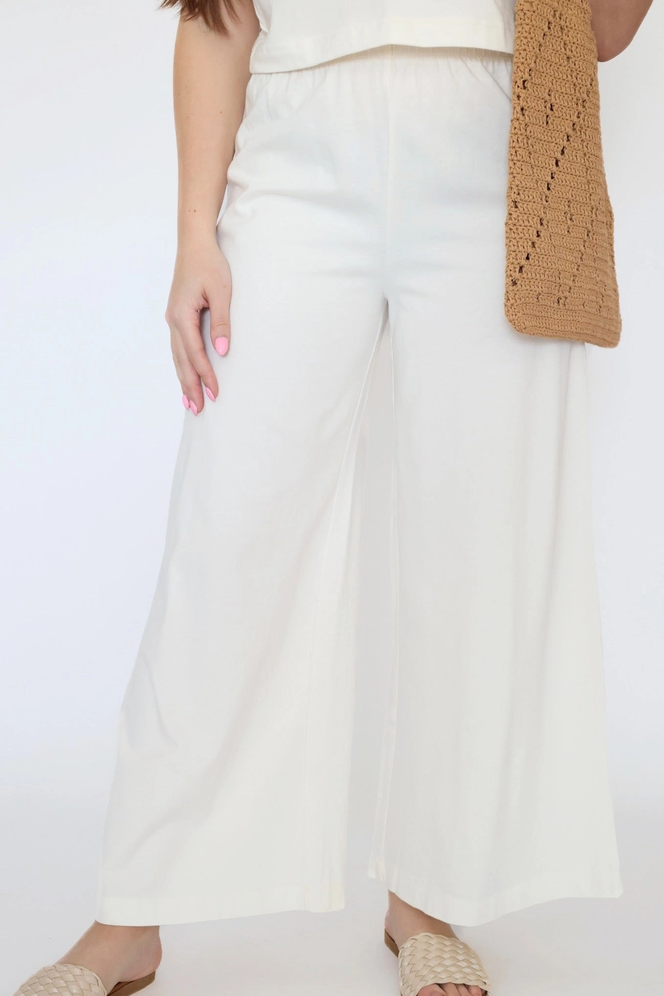 Everyday Ease Active Motion Scout Jersey Flare Pant - Sea Salt (FINAL SALE)