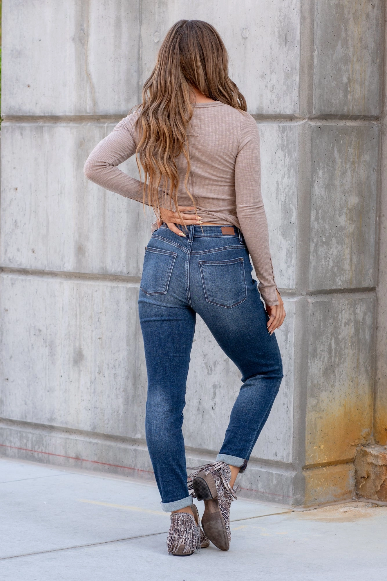 Family Style Urban Explorer Youth Style Miles City Mid Rise Cuffed Slim Fit Regular & Plus Sizes