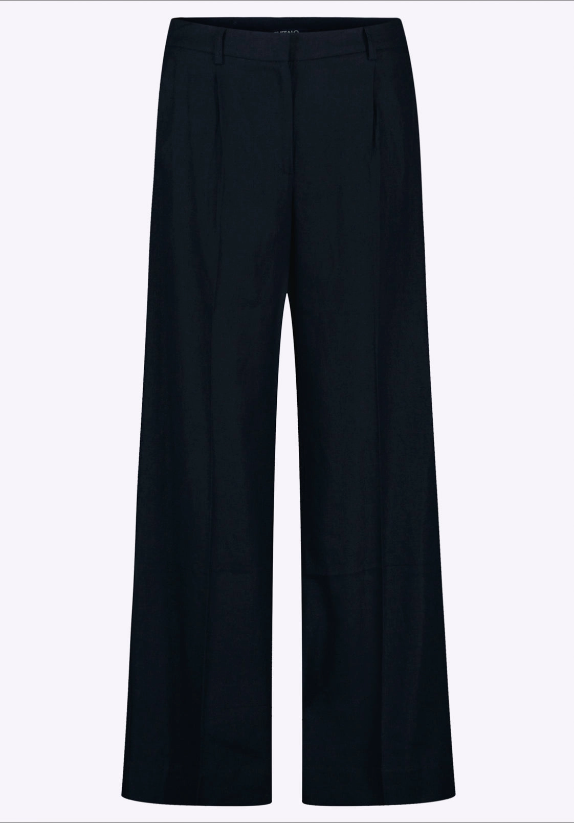 Adelina Women's Linen Blend Wide-Leg Pants, Black - WB0026P Durable Weave