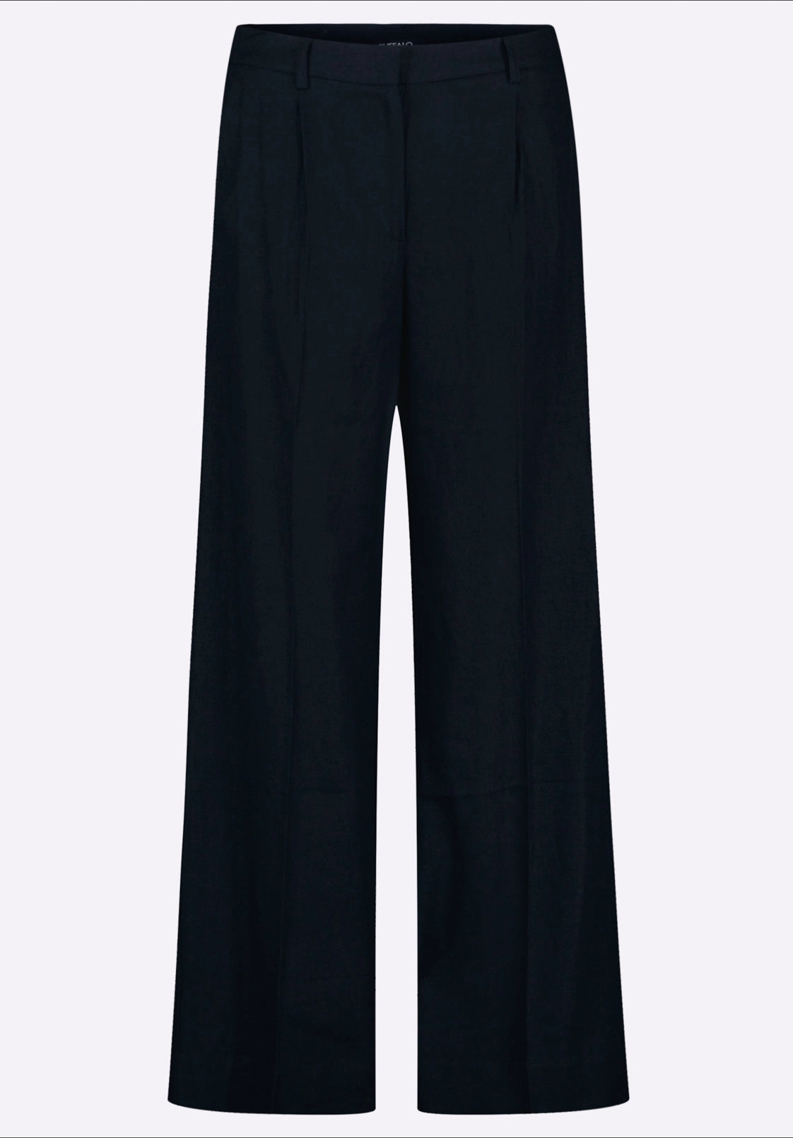 Adelina Women's Linen Blend Wide-Leg Pants, Black - WB0026P All Day Comfort Fit