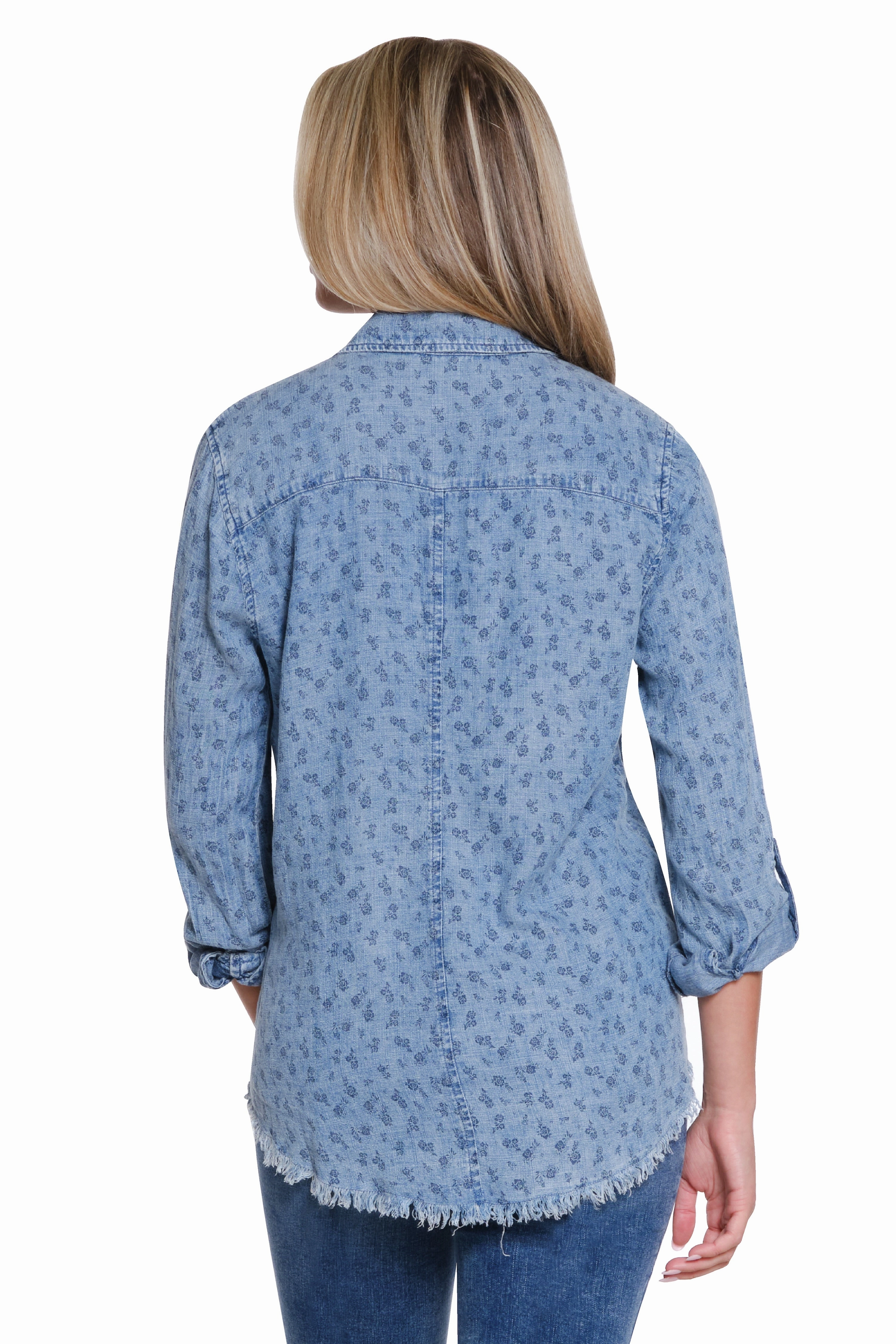 Shadow Pocket Shirt - Chambray FrictionResistant Trim