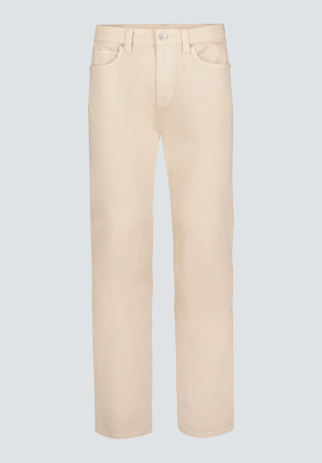 Fade Resistant Dye Slim Ash Men's Twill Pants, Whitecap Gray - BM22982