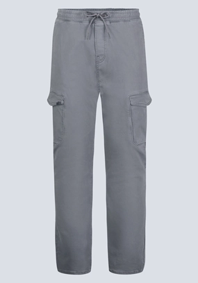 Slim Tapered Jim Men's Freedom Flex Drawstring Pants, Graphite - BM26010 Smart Comfort Lightweight Fit