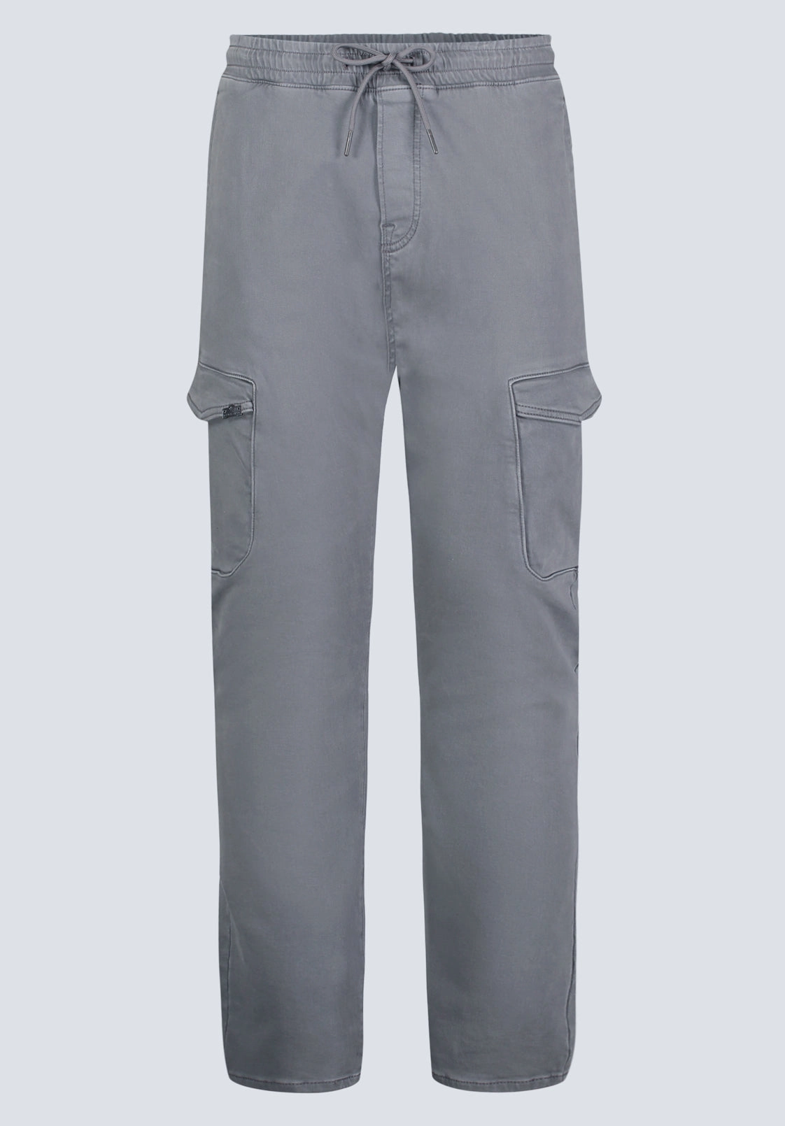 Flexible Look Fashionable Fit Slim Tapered Jim Men's Freedom Flex Drawstring Pants, Graphite - BM26010