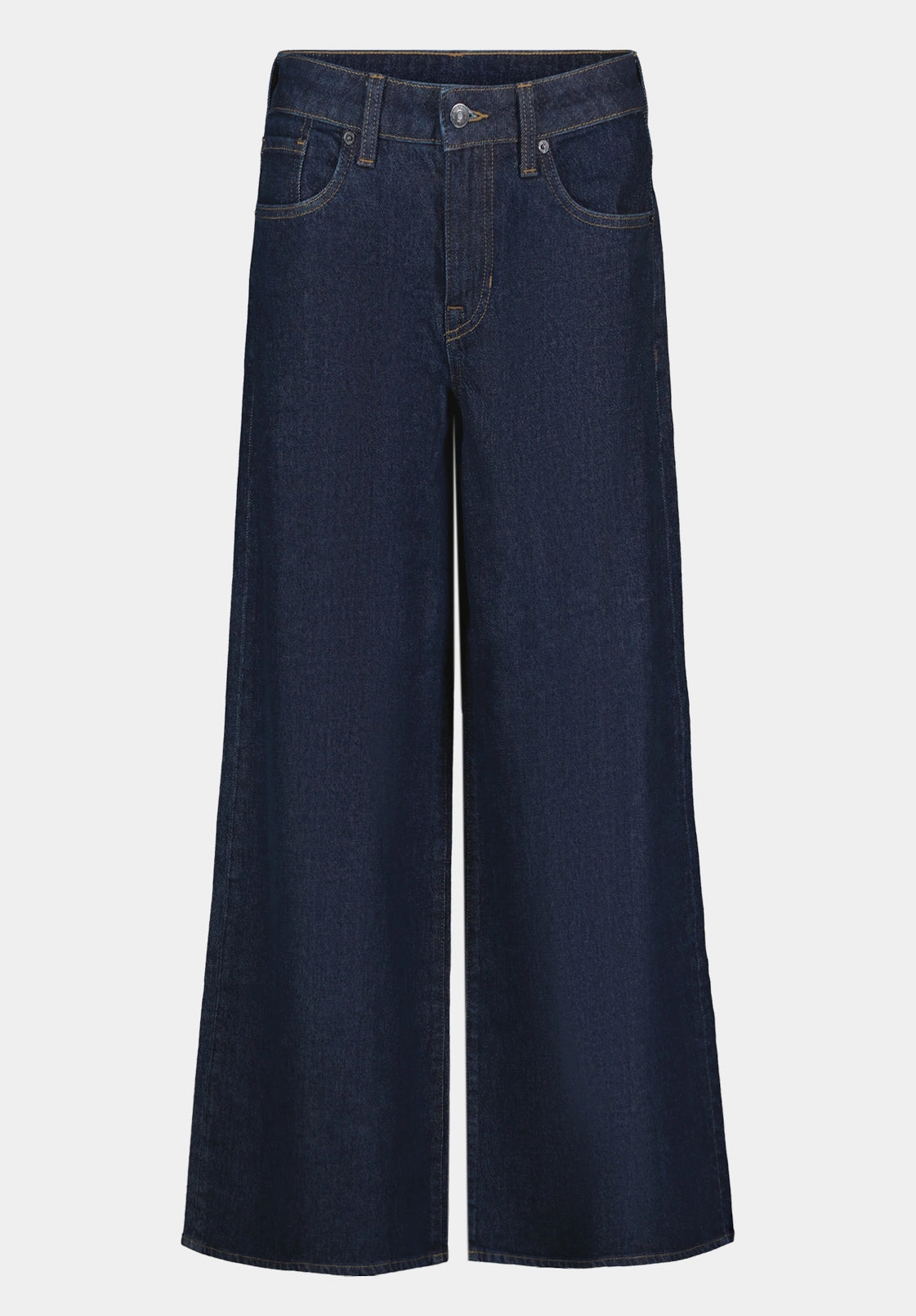 Holiday Vibes High Quality Courtney Women's Denim Culotte, Indigo - BL16140