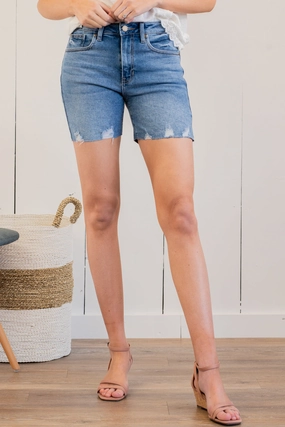 Rainy Day Winter Warmth Autumn Days High Rise Mid Thigh Shorts