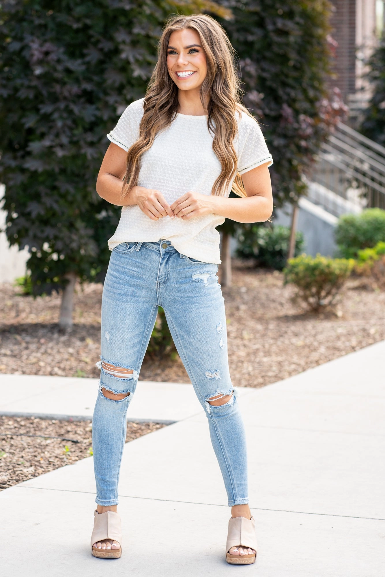 Colorfast Denim Balanced Style Clear Headedness Amber Mid Rise Ankle Skinny