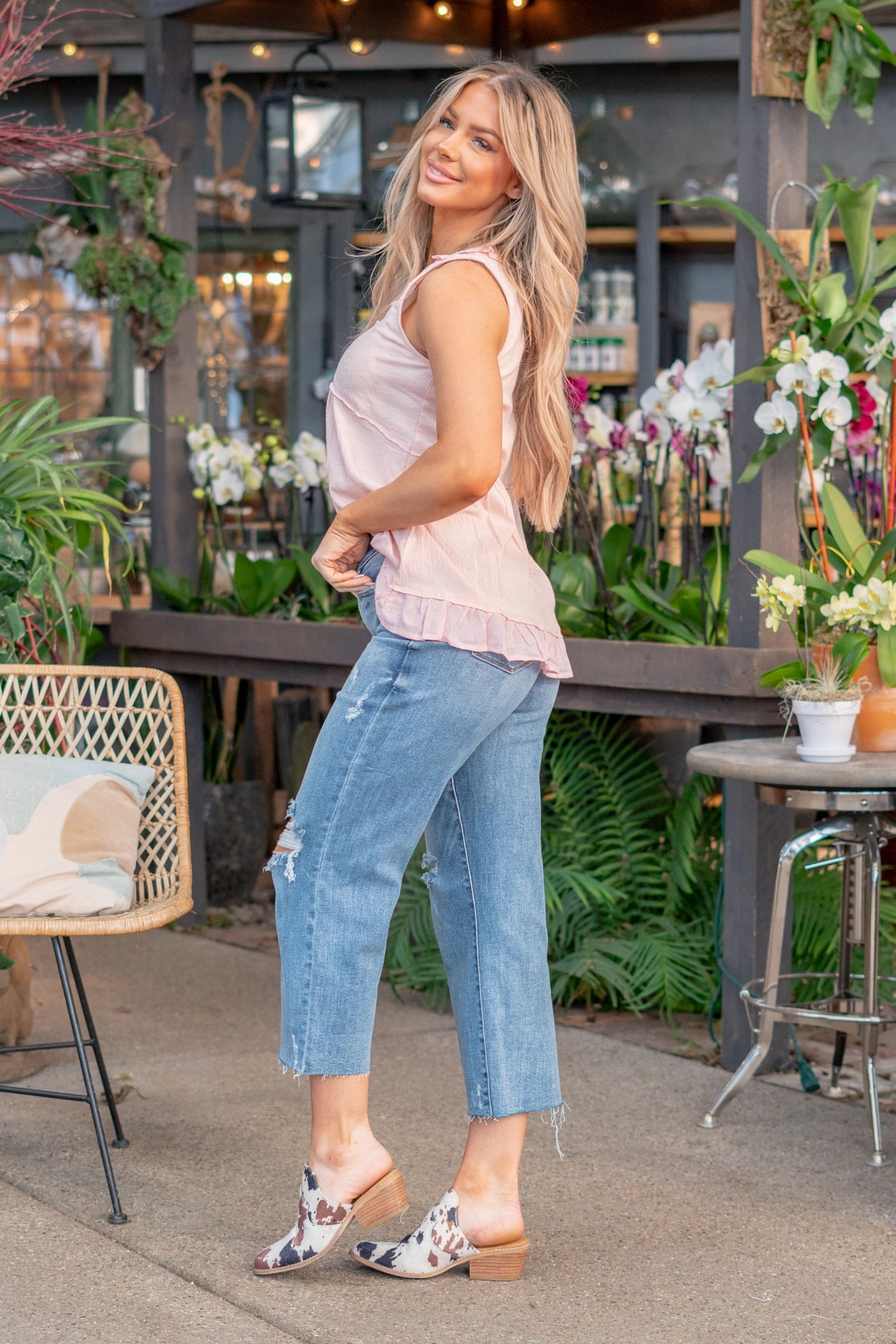 Stephanie High Rise Wide Leg Crop Regular & Plus Sizes Style Element