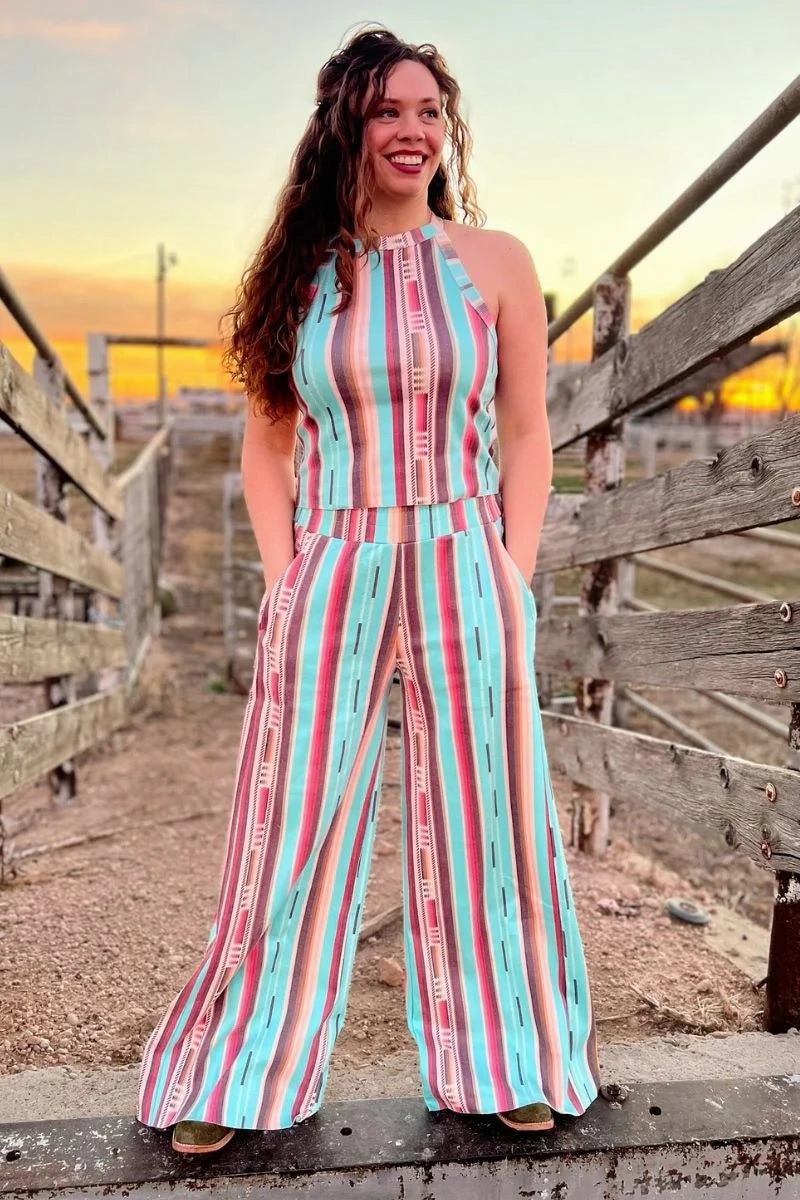 No Frills Fit Smart Stretch Sterling Kreek Beat of Your Heart Pants (Top sold separately)