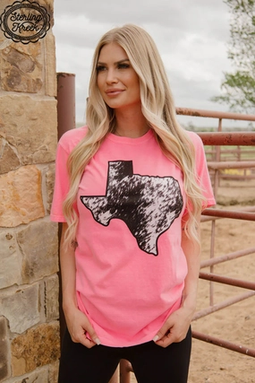 Quick Access Zipper Sterling Kreek Deep in the Herd of Texas Tee