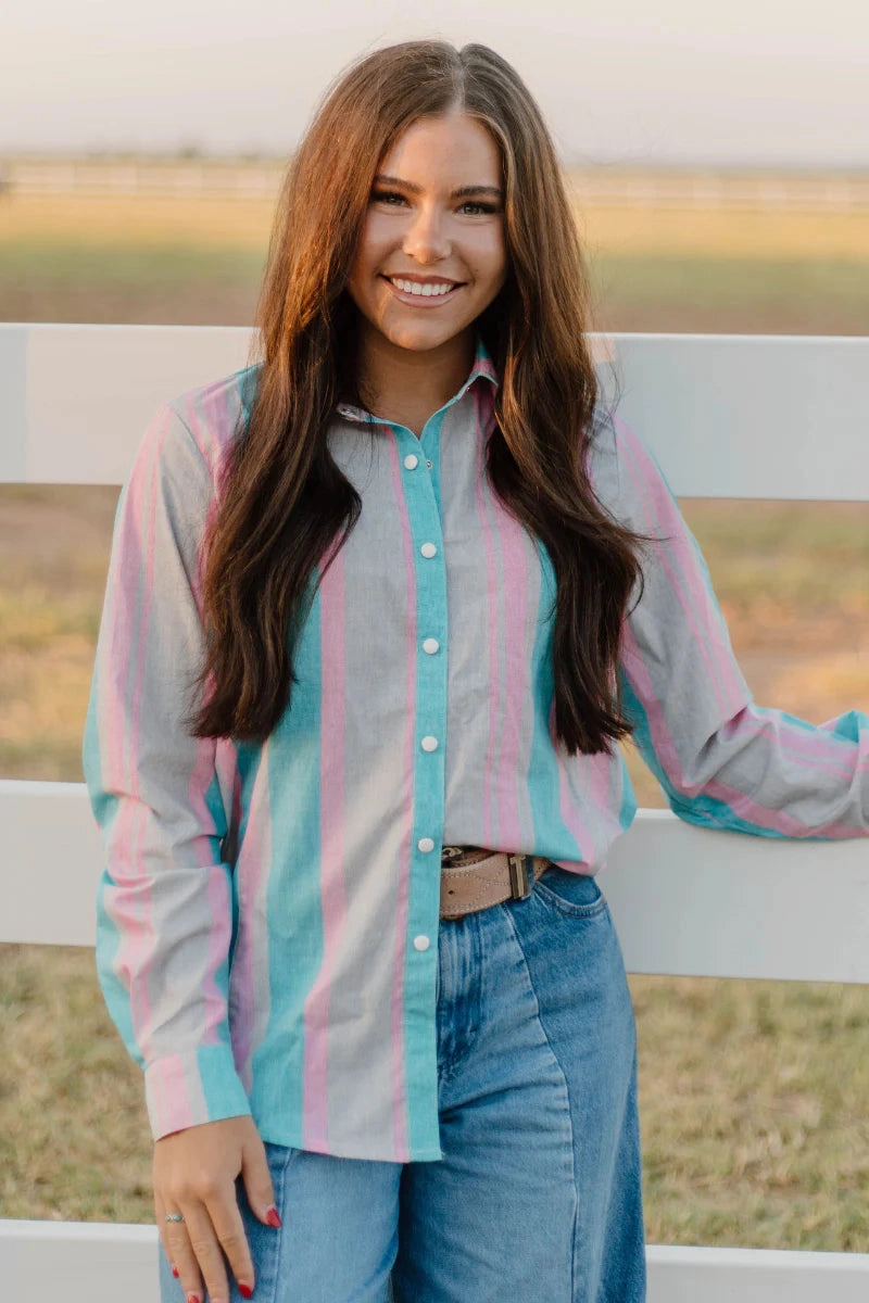 Comfortable Layer SelfFabric Binding Sterling Kreek  I Always Wanted To Button Up