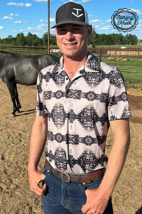 Sterling Kreek Maui Island Polo Shirt Durable Reinforced Elbows