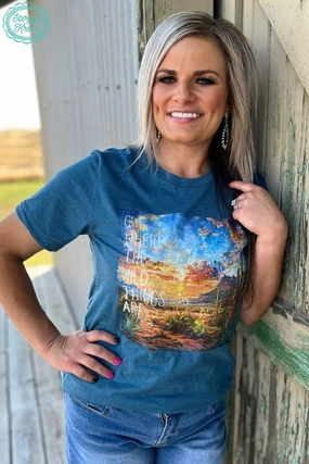 Low Impact Manufacturing Sterling Kreek Out Where The Wild Things Are Tee