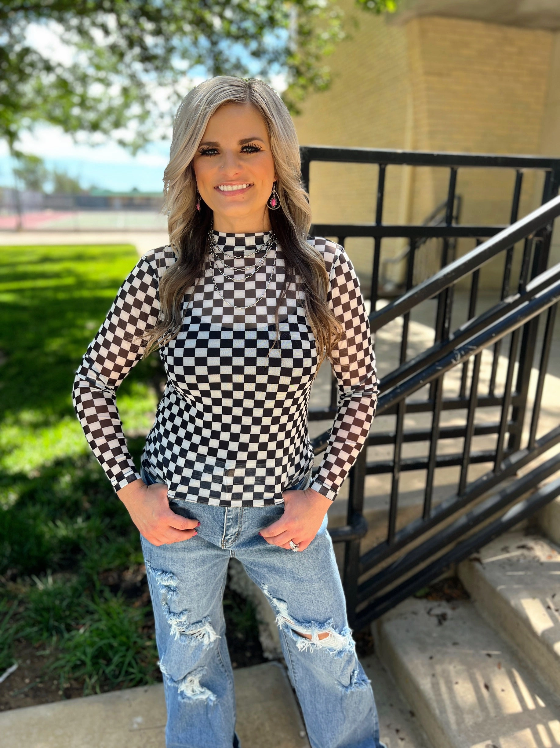 Quick-Dry Fabric GarmentWashed Texture Sterling Kreek Round The Track Top