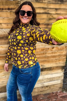 FourWayStretchFabric Tubular Body Construction Sterling Kreek Show Them How It's Done Mesh Top