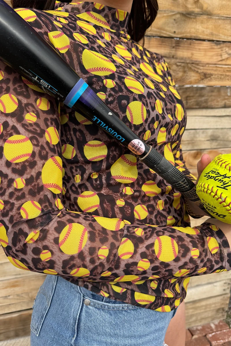 Sterling Kreek Show Them How It's Done Mesh Top Printed T-shirt