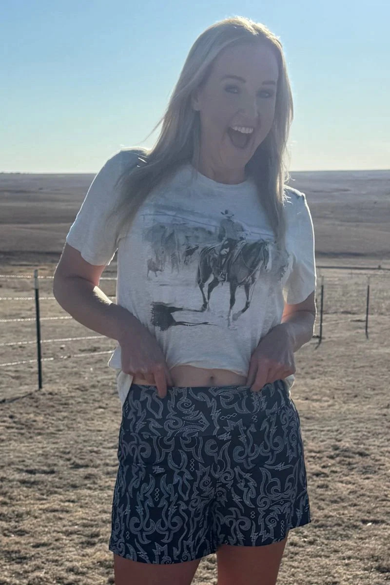 WrinkleFree Weave Sterling Kreek To the Fire Graphic Tee