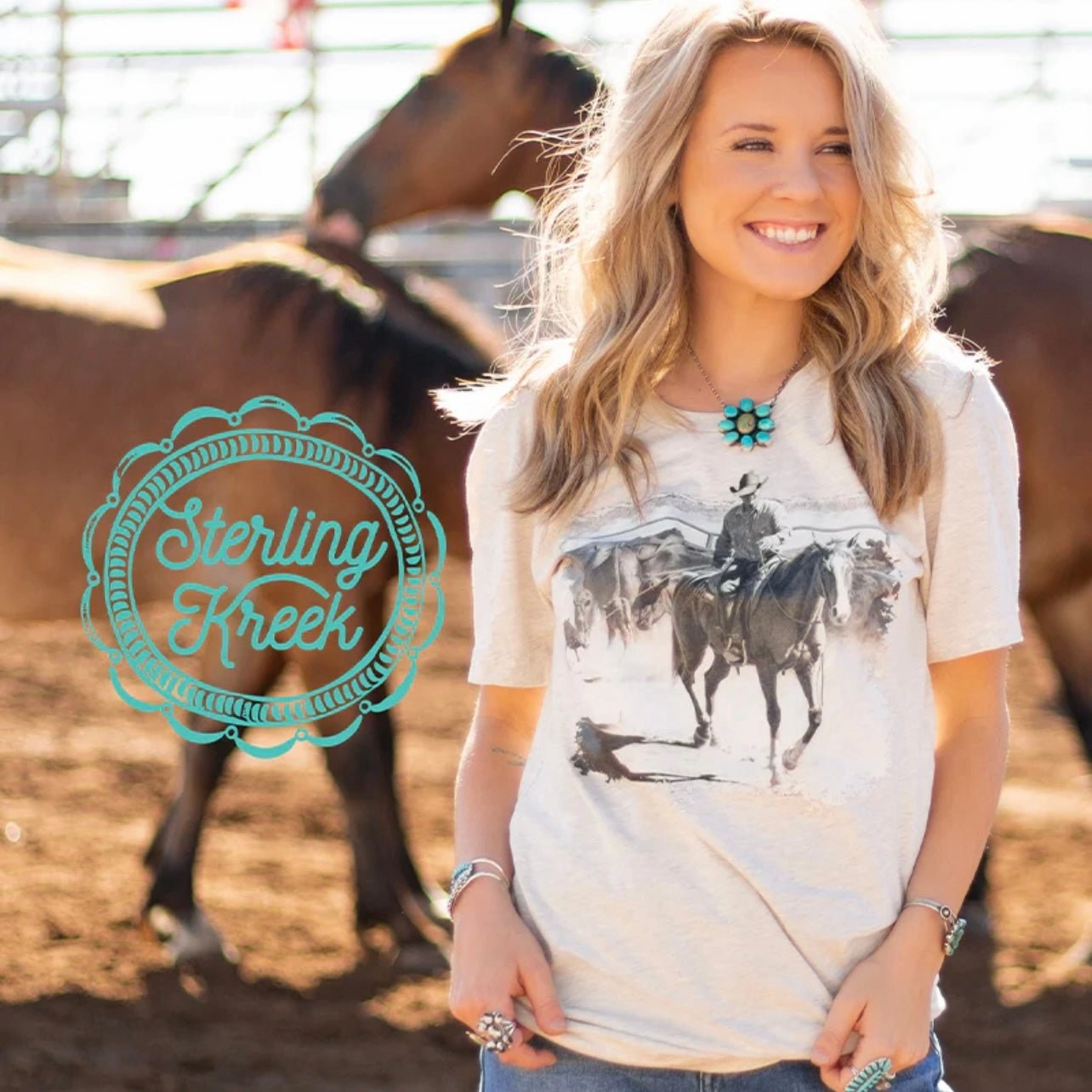 Sterling Kreek To the Fire Graphic Tee Anti Pill Surface Durable Reinforced Shoulders