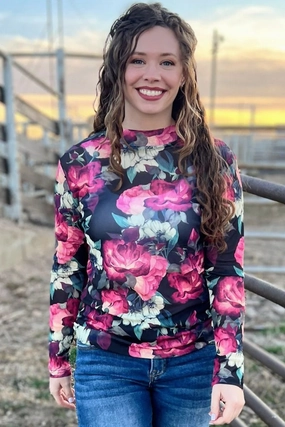 Sterling Kreek Where Flowers Bloom Mesh Top Stretch Weave Construction