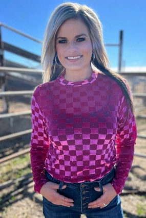 Sterling Kreek You Da Bomb Pink Top Minimalist Design HeatPressedLogos