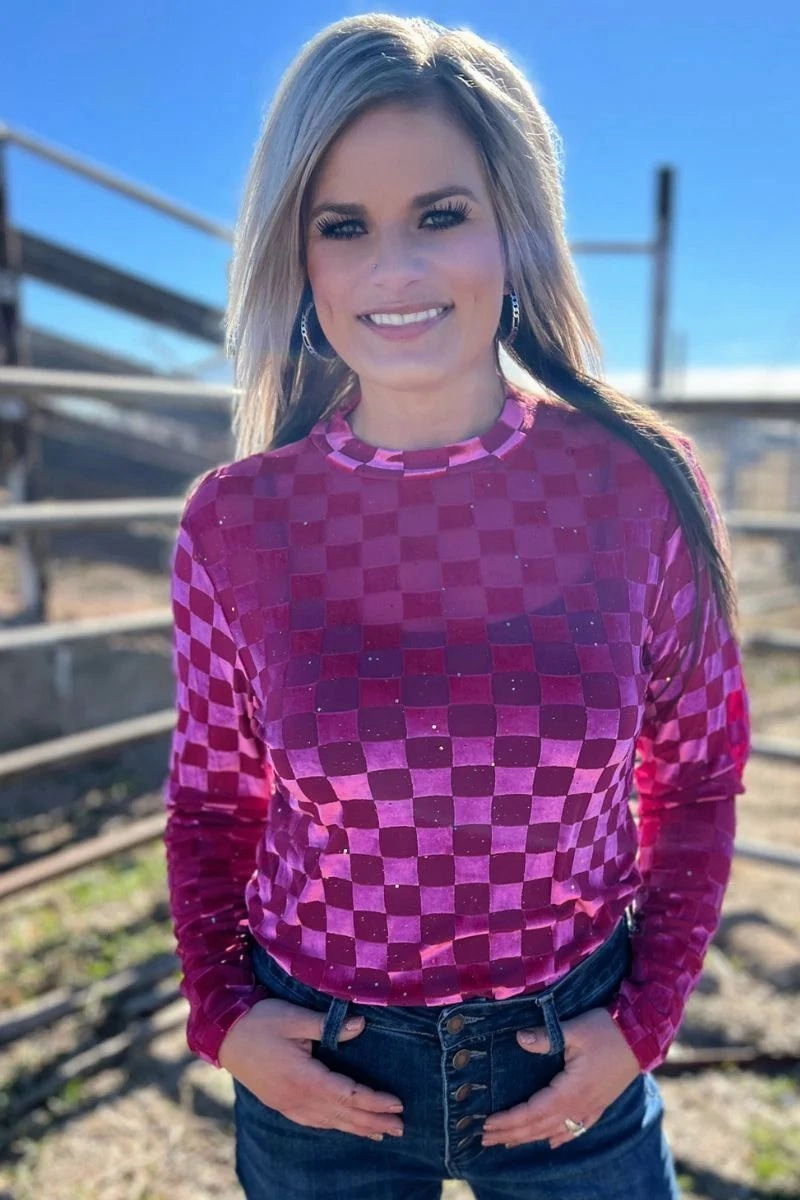 Sterling Kreek You Da Bomb Pink Top Minimalist Design HeatPressedLogos