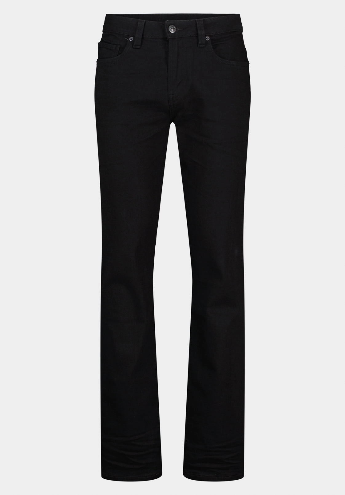 Straight Six Men's Jeans in Crinkled Black - BM22632 Affordable Autumn Days Breathable