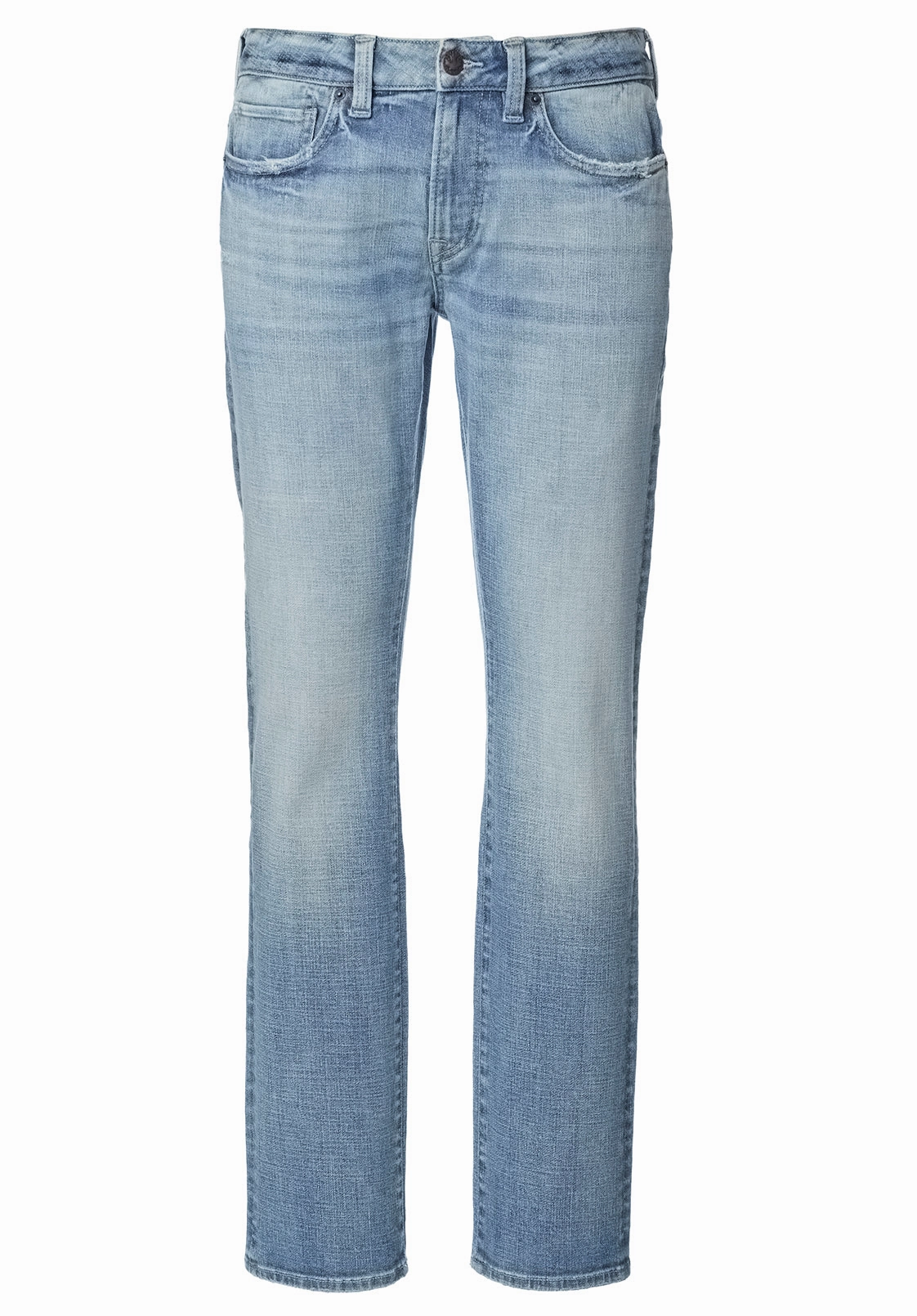 Neutral Look Straight Six Men's Jeans in Sanded Light Blue - BM22862