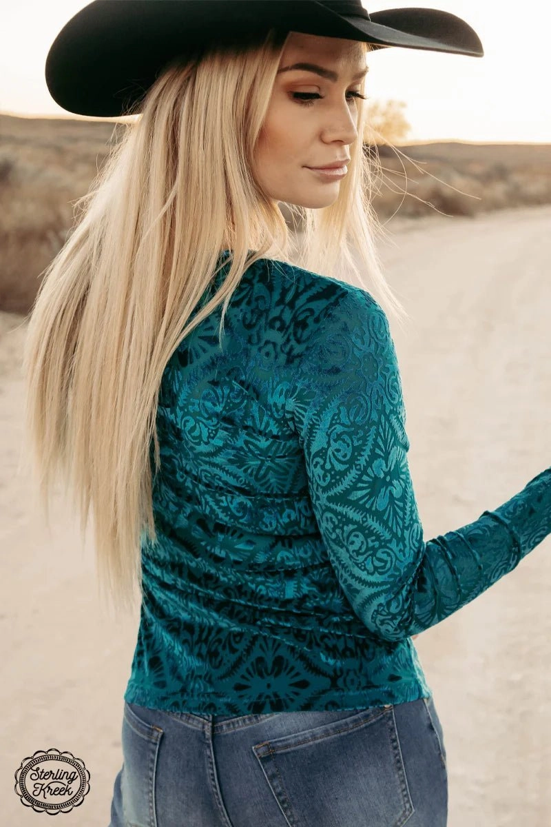 Quick Dry Blend French Quarter Top