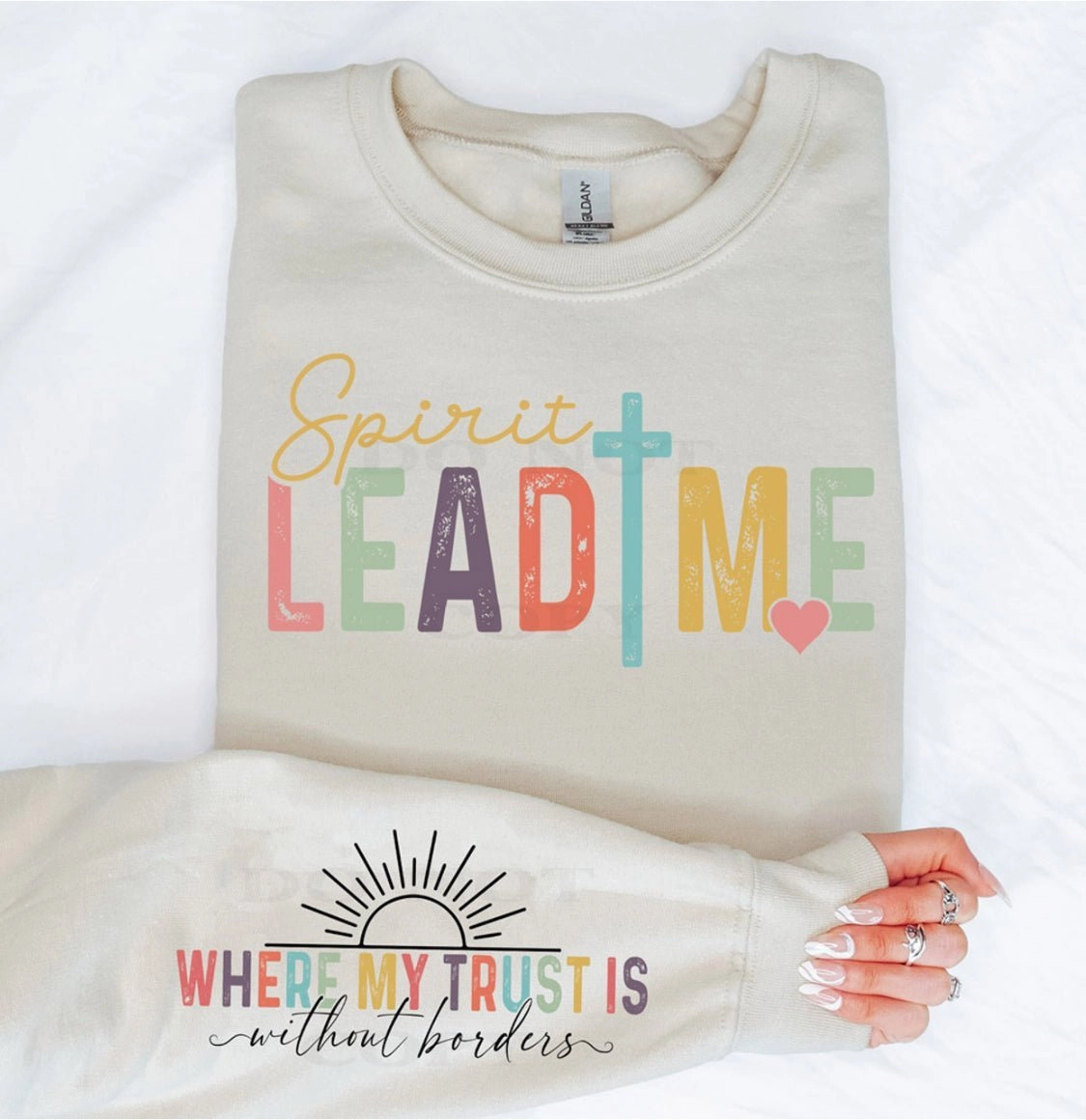 PLUS Spirit Lead Me Sweatshirt* Thermal Insulation Tech CrossGrain Fabric
