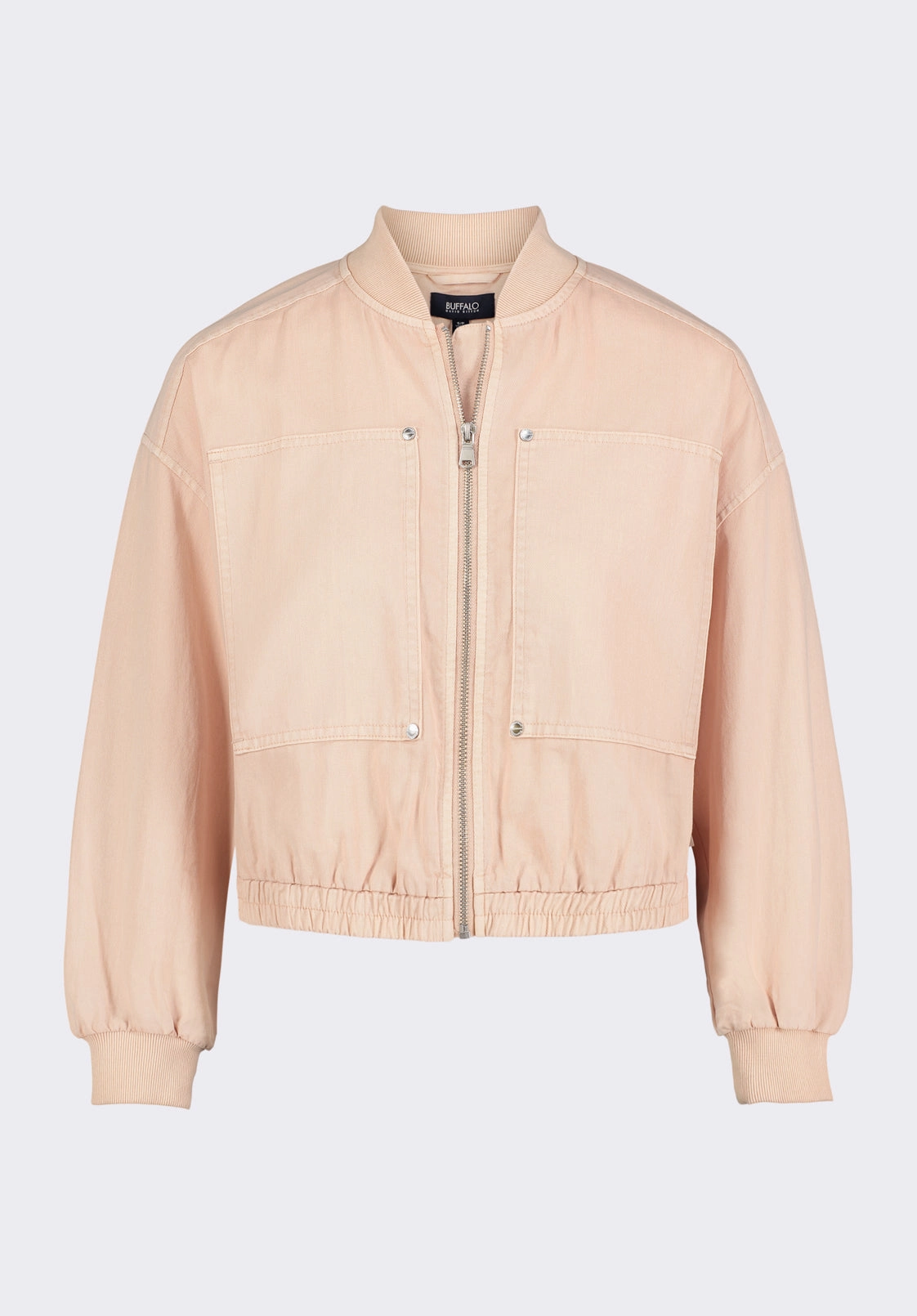 Lightweight Shell Pyper Women's Cropped Zip-Up Jacket, Cameo Rose - JK0044P