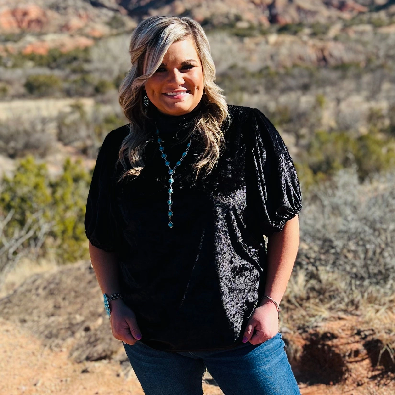 The Crushed Bubble Top Reinforced Shoulder Panels