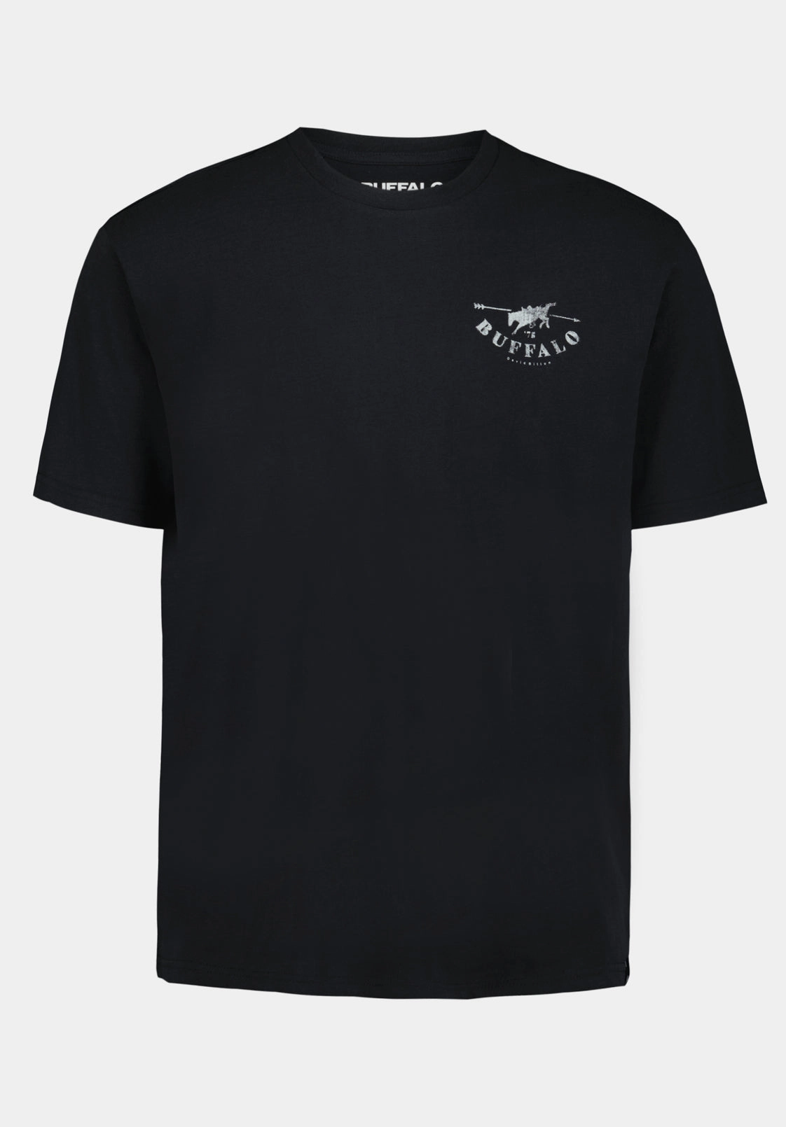 Talan Men's Graphic T-Shirt with Badlands Print, Black - BM24715 QuickDryTechnology