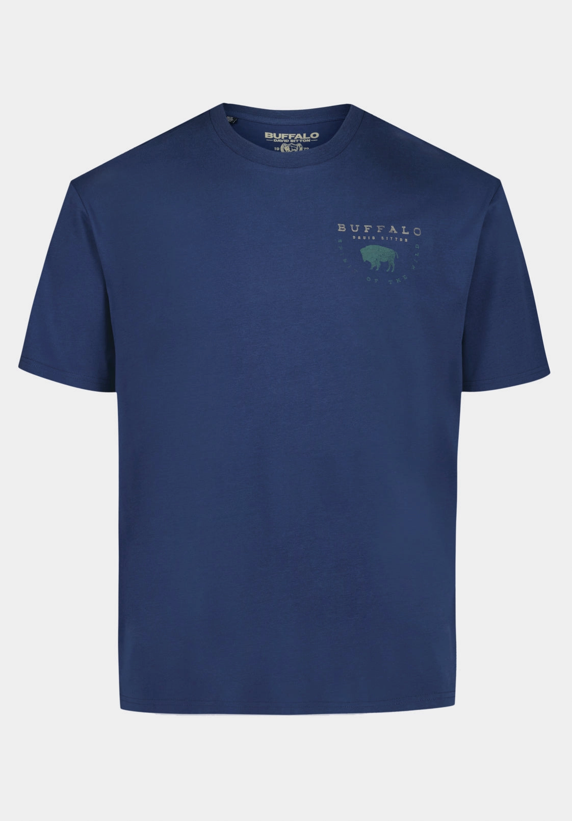 ZipperedPockets Tarek Men's Graphic T-Shirt with Smoke Show Print, Whale - BM24713