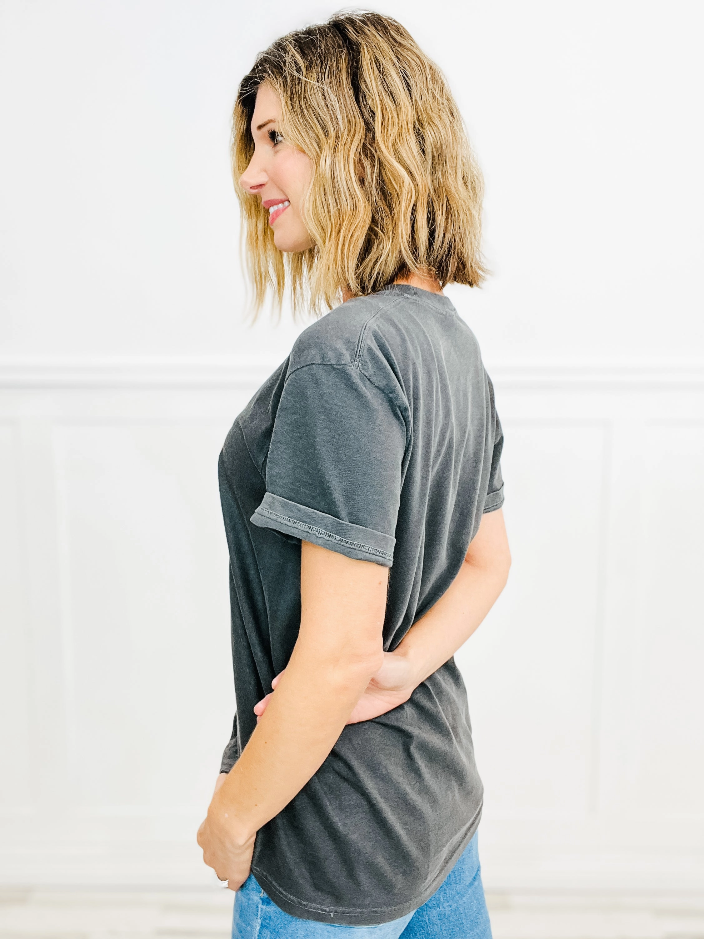 Football Brothers Framed Graphic Tee StretchTechnology No Iron Fabric