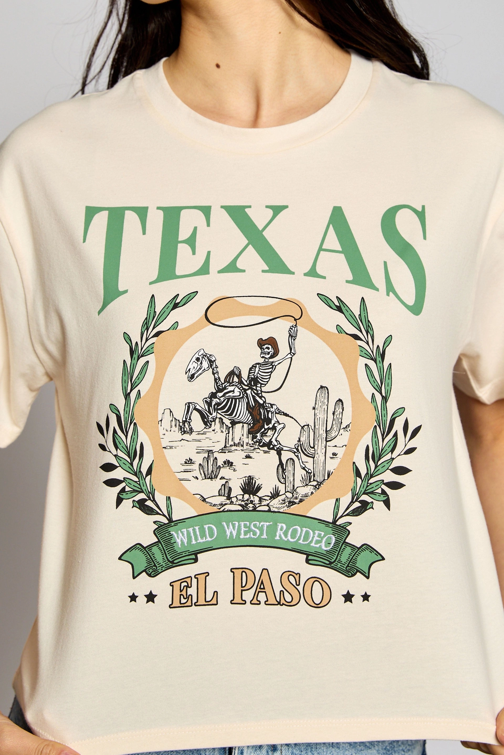 DoubleStitched Construction AllDayComfort Texas Wild West Rodeo Tee