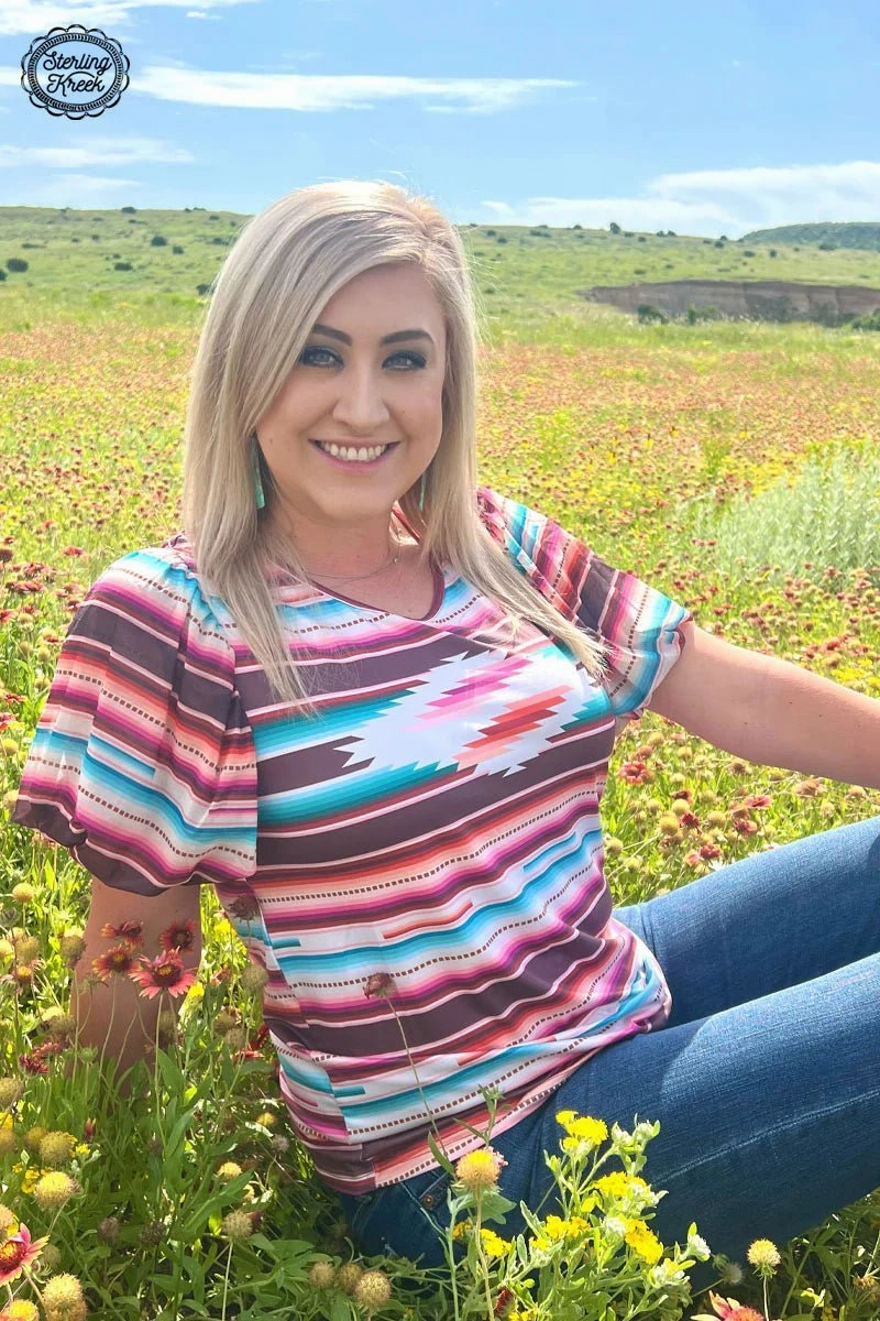 Recycled Polyester The Rising Sun Top*